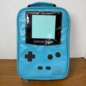 Nintendo GAMEBOY COLOR School Lunch Bag Box (Teal)